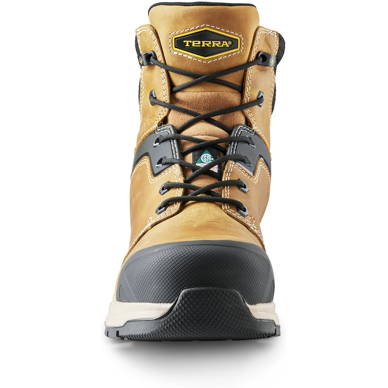 Terra Men's Carbine 6" Composite Toe Waterproof Safety Work Boot -Wheat- 8395WT - Overlook Boots