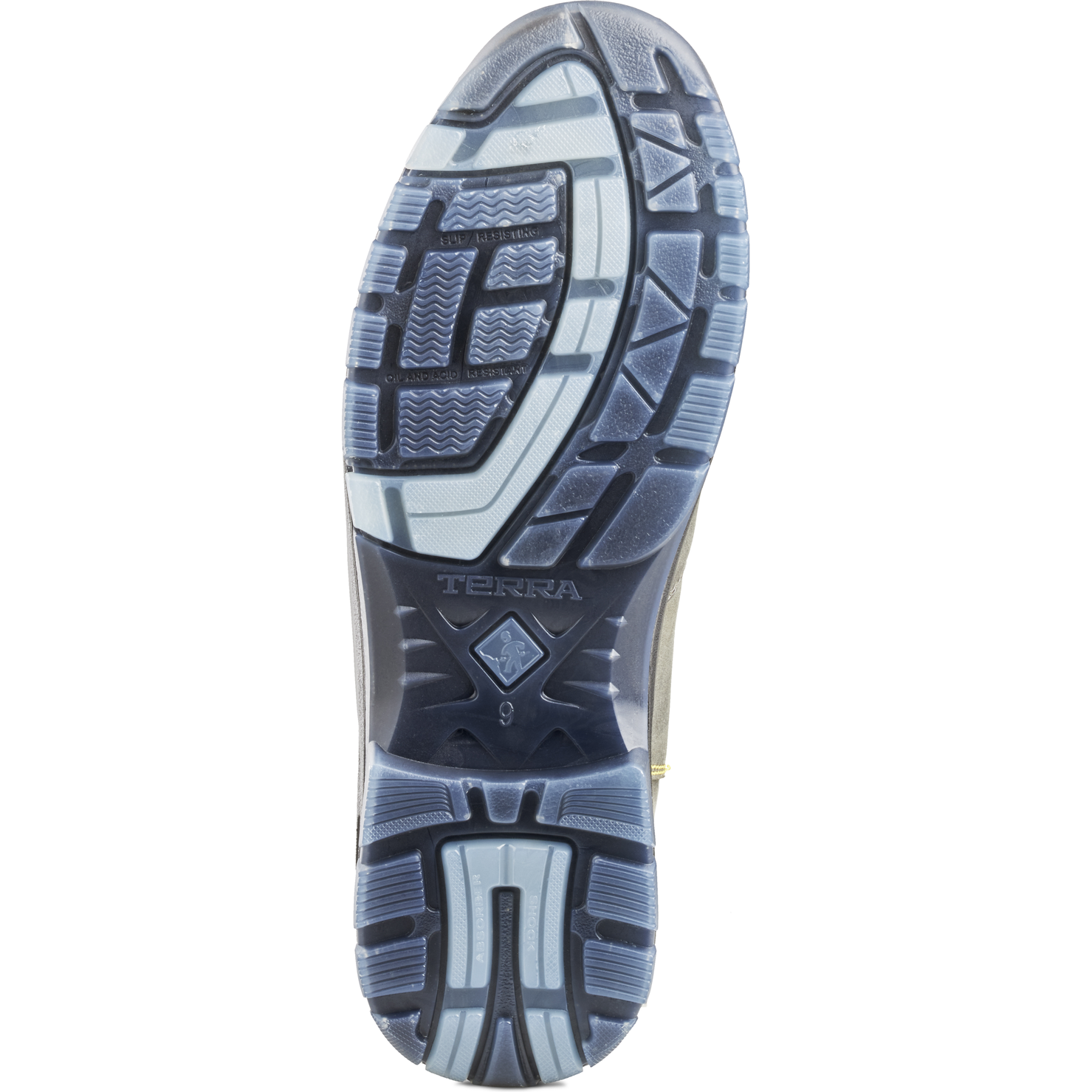 Terra Men's Byrne 6" Composite Toe Waterproof Safety Work Boot- Gray- 839BGY - Overlook Boots