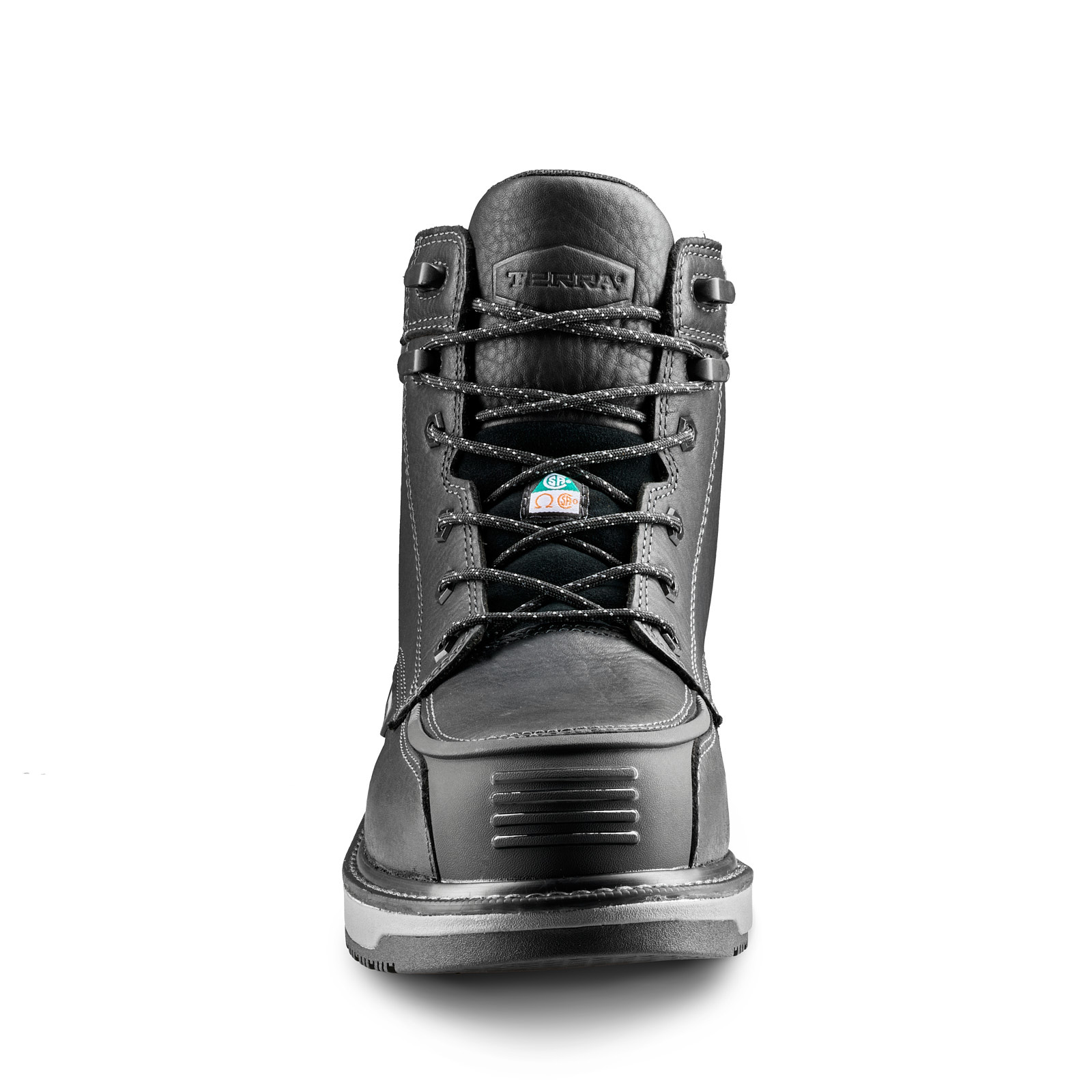 Terra Men's Ironstone 6" Composite Toe Waterproof Safety Work Boot- Black- 839GBK - Overlook Boots