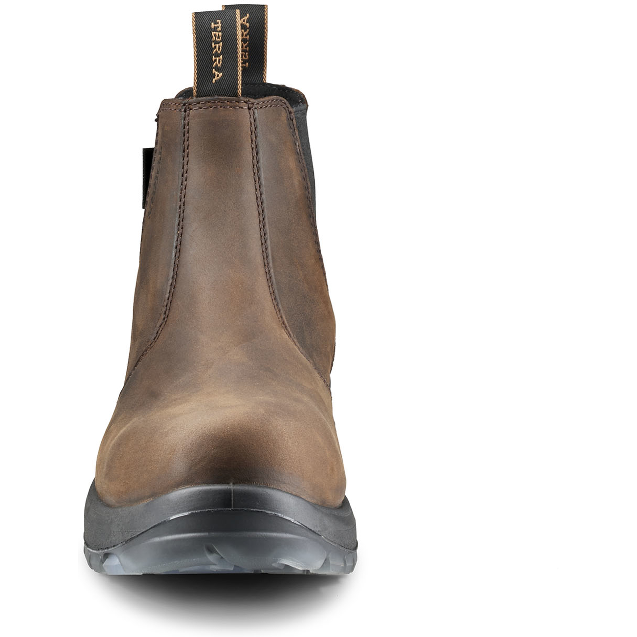 Terra Men's Murphy 6" Composite Toe Waterproof Pull On Safety Work Boot- Brown- R4NRDB - Overlook Boots