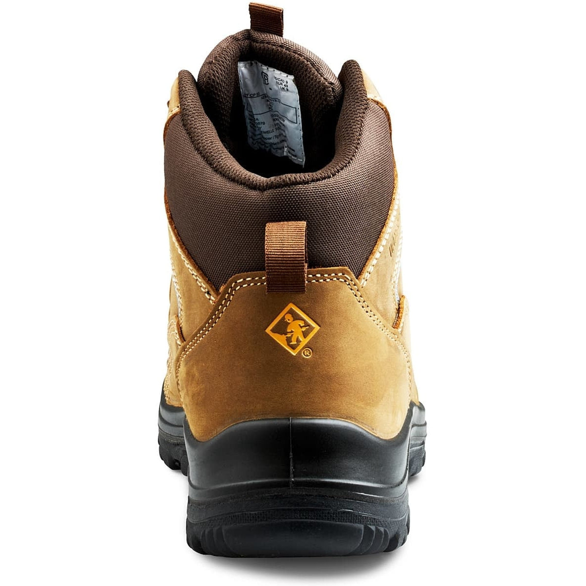 Terra Men's Findlay 6" Composite Toe Waterproof Safety Work Boot -Brown- R5204B - Overlook Boots