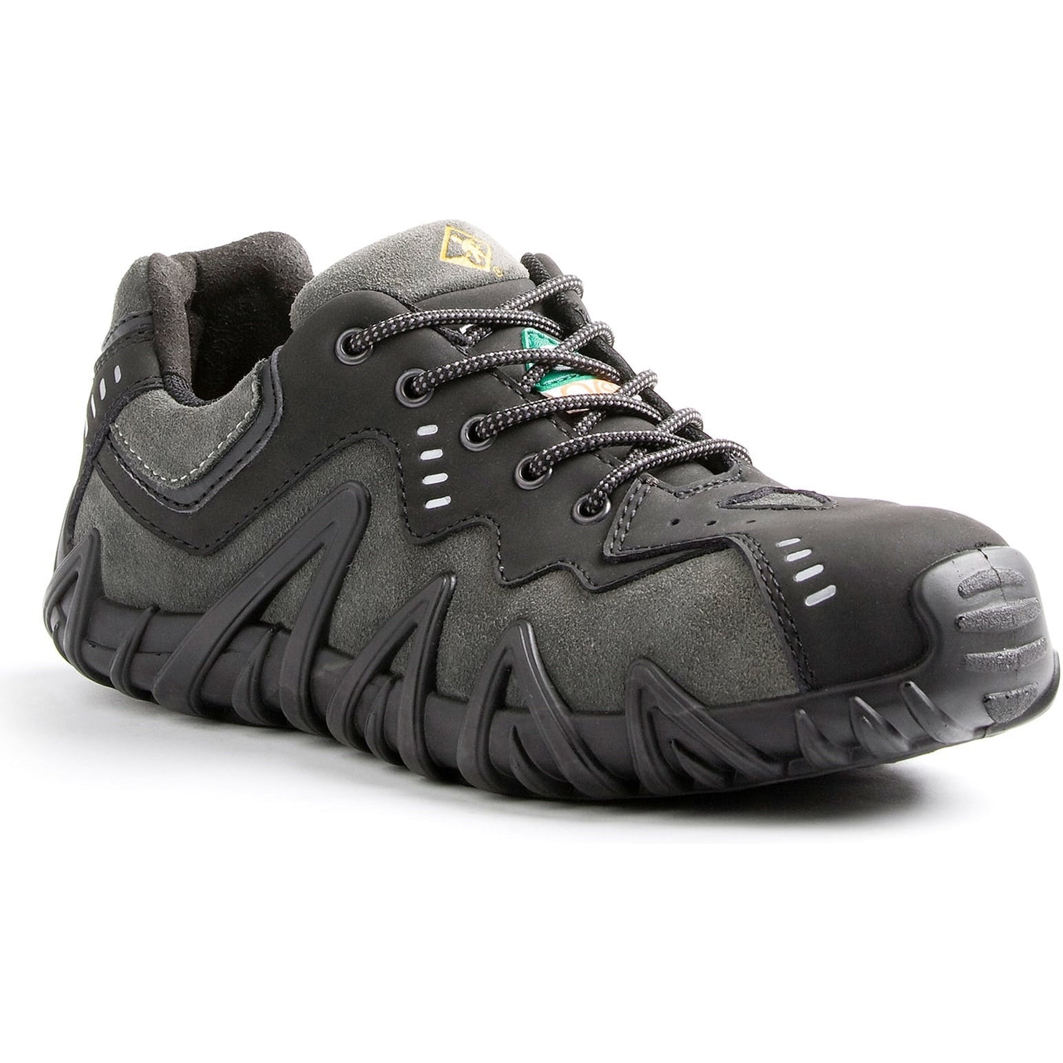 Terra Men's Spider Low Composite Toe Athletic Safety Work Shoe -Black- R8115B 5 / Medium / Black - Overlook Boots