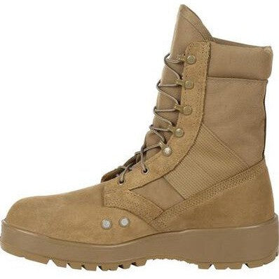 Rocky Men's Entry Level Hot Weather 8" Soft Toe USA Made Military Boot- RKC057 - Overlook Boots