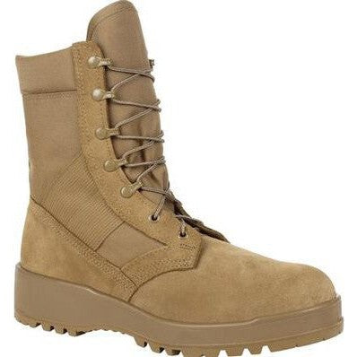 Rocky Men's Entry Level Hot Weather 8" Soft Toe USA Made Military Boot- RKC057 - Overlook Boots