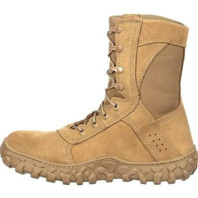 Rocky Men's S2V 8" Composite Toe USA Made Tactical Military Boot-Brown- RKC089 - Overlook Boots