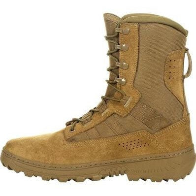 Rocky Men's Havoc Lightweight 8" Soft Toe Commercial Military Boot -Brown- RKC105 - Overlook Boots