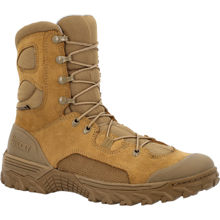 Rocky Mountain Combat Waterproof Military Boot - Brown - RKC180 3.0 / Medium / Brown - Overlook Boots