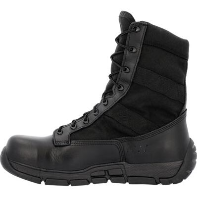 Rocky Men's C4T 8" WP Military Public Service Boot - Black - RKC182 - Overlook Boots