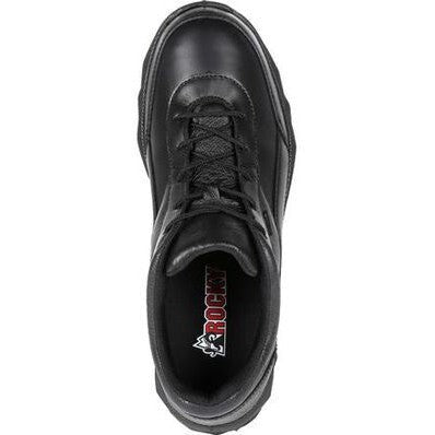 Rocky Men's Priority 3" Soft Toe Made in USA Duty Shoe- Black- RKD0042 - Overlook Boots