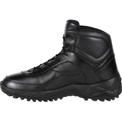 Rocky Men's Priority 5" Soft Toe Made in USA Duty Shoe- Black- RKD0043 - Overlook Boots
