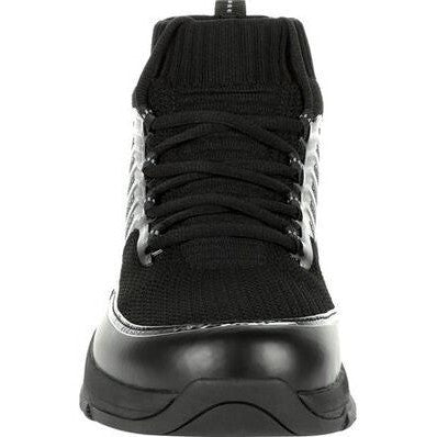 Rocky Men's Code Blue 5" Knit Slip Resistant Public Service Boot -Black- RKD0053 - Overlook Boots