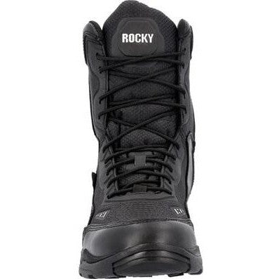 Rocky Men's Tac One 8" Soft Toe Waterproof Public Service Boot -Black- RKD0111 - Overlook Boots