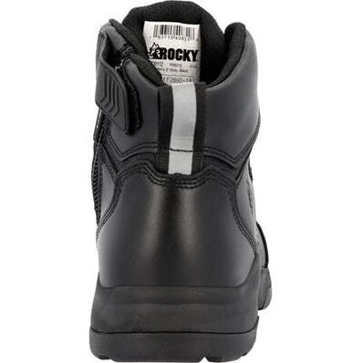 Rocky Men's Tac One 6" Soft Toe Waterproof Public Service Boot -Black- RKD0112 - Overlook Boots