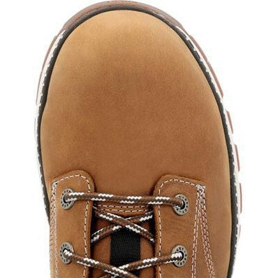 Rocky Men's Rebound 6" Composite Toe Waterproof Wedge Work Boot -Brown- RKK0451 - Overlook Boots