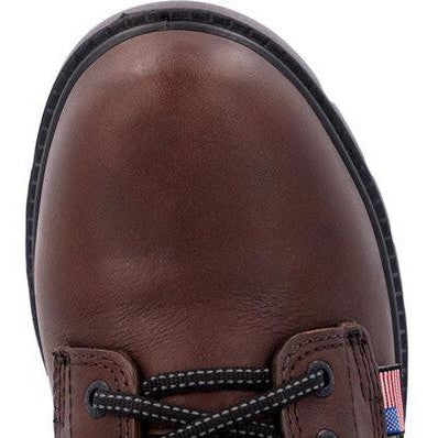 Rocky Men's Worksmart USA 6" Waterproof Slip Resistant Work Boot -Brown- RKK0452 - Overlook Boots