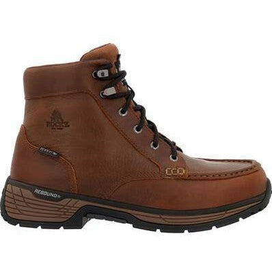 Rocky Men's Treadflex 6" Composite Toe Waterproof Work Boot -Crazy Horse- RKK0467 - Overlook Boots