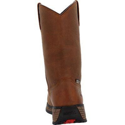 Rocky Men's Treadflex 11" Composite Toe Waterproof Wellington Work Boot- Crazy Horse- RKK0469 - Overlook Boots