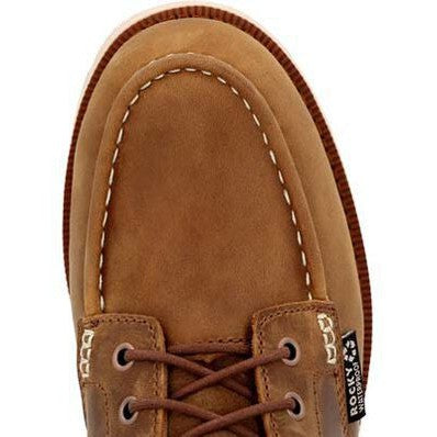 Rocky Men's Monocrepe Wedge 6" Soft Toe Waterproof Work Boot -Horse- RKK0470 - Overlook Boots