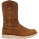 Rocky Men's Monocrepe Wedge 11" Soft Toe Waterproof Work Boot- Crazy Horse- RKK0473 7.0 / Medium / Brown - Overlook Boots