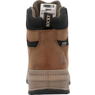 Rocky Men's Worksmart 6" Composite Toe Waterproof Metguard Work Boot -Horse- RKK0481 - Overlook Boots