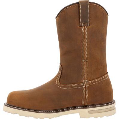 Rocky Men's Grindstone XTR 11" Soft Toe WP Pull On Work Boot - Horse - RKK0491 - Overlook Boots