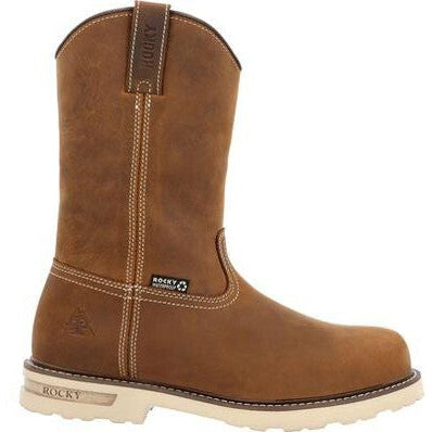 Rocky Men's Grindstone XTR 11" Composite Toe Waterproof Work Boot - Horse - RKK0492 - Overlook Boots