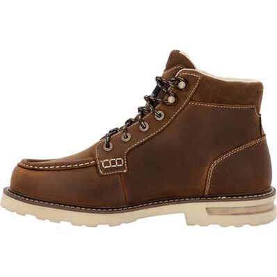 Rocky Men's Grindstone XTR 6" Soft Toe Waterproof Work Boot - Horse - RKK0495 - Overlook Boots