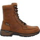 Rocky Men's Treadflex 8" Soft Toe Waterproof Slip Resistant Work Boot - Horse - RKK0499 - Overlook Boots