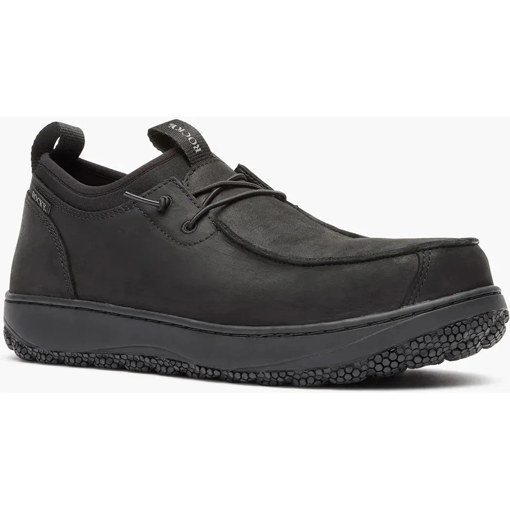 Rocky Men's Dry Strike Srx 3" Comp Toe Slip On Work Shoe- Black- RKK0518 - Overlook Boots
