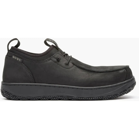 Rocky Men's Dry Strike Srx 3" Comp Toe Slip On Work Shoe- Black- RKK0518 8.0 / Medium / Black - Overlook Boots
