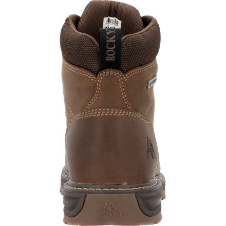 Rocky Men's Ironclad Legend 6" Composite Toe Waterproof Work Boot - Brown - RKK0527
