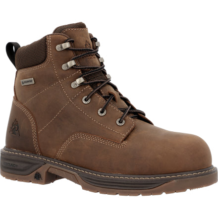 Rocky Men's Ironclad Legend 6" Composite Toe Waterproof Work Boot - Brown - RKK0527