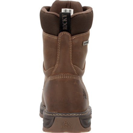 Rocky Men's Ironclad Legend 8" Composite Toe Waterproof Work Boot - Brown - RKK0528