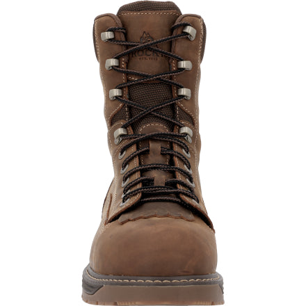 Rocky Men's Ironclad Legend 8" Composite Toe Waterproof Work Boot - Brown - RKK0528