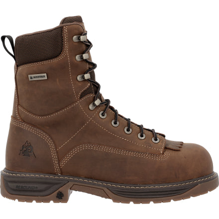 Rocky Men's Ironclad Legend 8" Composite Toe Waterproof Work Boot - Brown - RKK0528
