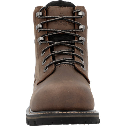 Rocky Men's Ranger 6" Waterproof Work Boot - Brown - RKK0533