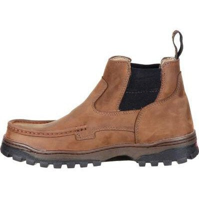 Rocky Men's Outback Gore-Tex Soft Toe Waterproof Hiker Boot- Brown- RKS0310 - Overlook Boots