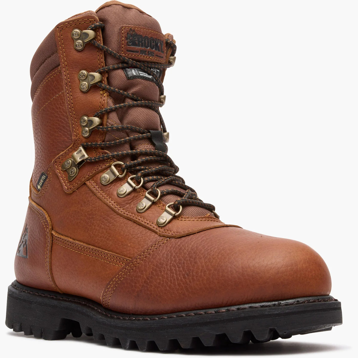 Rocky Men's Ranger 8" Waterproof 800G Insulated Outdoor Boot - Brown - RKS0438 8 / Medium / Brown - Overlook Boots