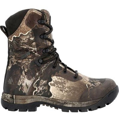 Rocky Men's Lynx 8" Waterproof 400G Outdoor Hunt Boot -Realtree- RKS0628 8 / Medium / Realtree - Overlook Boots