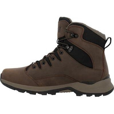 Rocky Men's Trophy 6" Soft Toe Waterproof Hiking Outdoor Boot -Brown- RKS0637 - Overlook Boots