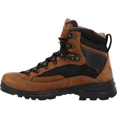 Rocky Men's Mtn Stalker Pro 6" Soft Toe Waterproof Mountain Boot -Brown- RKS0643 - Overlook Boots