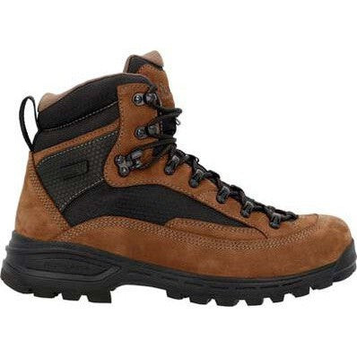 Rocky Men's Mtn Stalker Pro 6" Soft Toe Waterproof Mountain Boot -Brown- RKS0643 - Overlook Boots