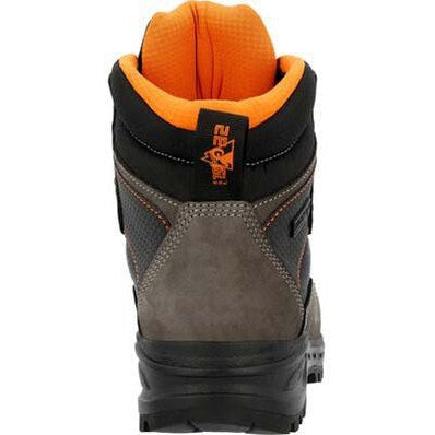 Rocky Men's Mtn Stalker Pro 6" Soft Toe Waterproof Mountain Boot -Charcoal- RKS0644 - Overlook Boots