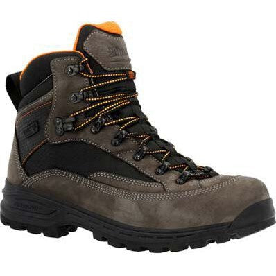 Rocky Men's Mtn Stalker Pro 6" Soft Toe Waterproof Mountain Boot -Charcoal- RKS0644 8.0 / Medium / Grey - Overlook Boots