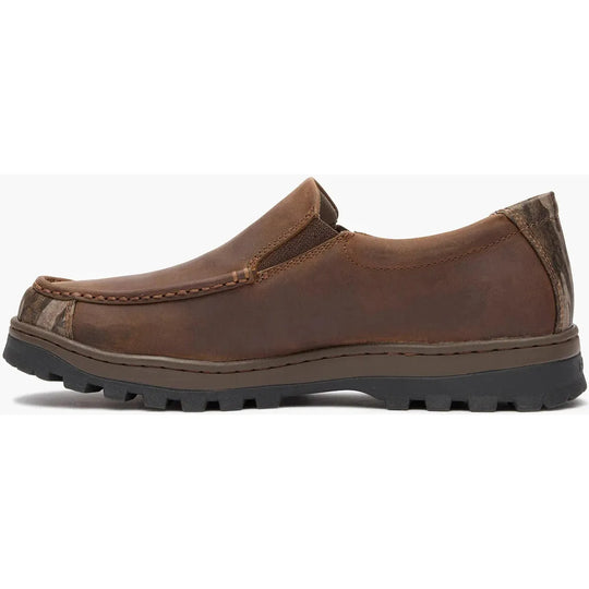 Rocky Men's Outback Lte 3" Slip Resistant Oxford Work Boot - Brown - RKS0725 - Overlook Boots
