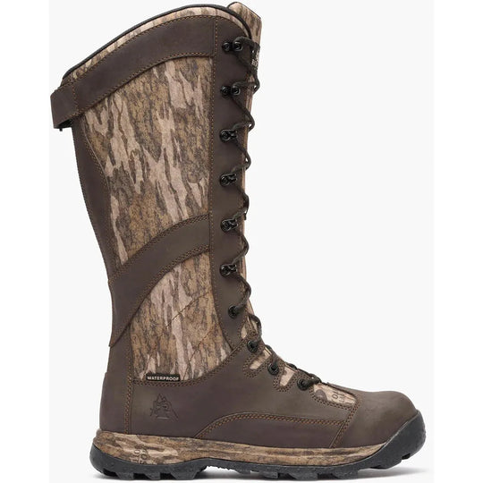 Rocky Men's Wildcat Snake 16" Waterproof Slip Resistant Work Boot- Camo- RKS0728 - Overlook Boots