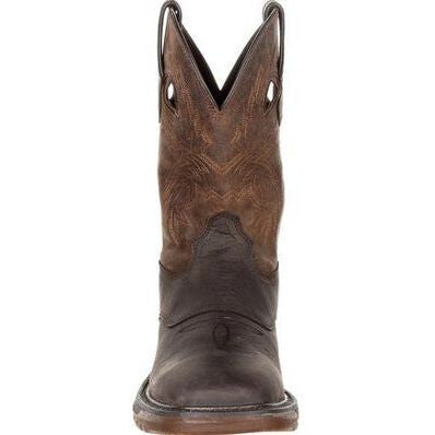 Rocky Men's Original Ride 11" Square Toe Waterproof Western Boot -Brown- RKW0234 - Overlook Boots