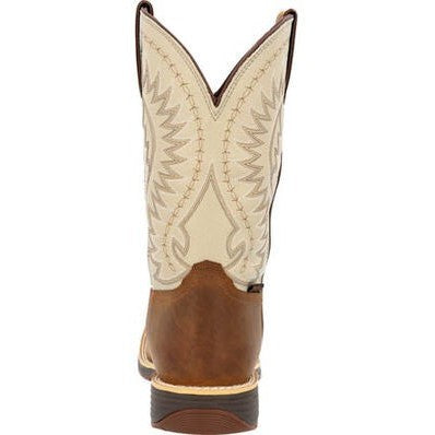 Rocky Men's Rugged Trail 11" Square Toe Waterproof Western Boot -Brown- RKW0366 - Overlook Boots