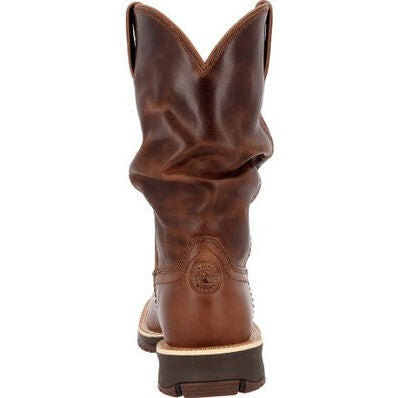 Rocky Women's Rosemary 11" Square Toe Western Boot -Brown- RKW0402 - Overlook Boots