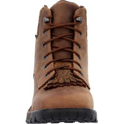 Rocky Women's Legacy 32 6" Composite Toe Waterproof Western Boot -Coffee- RKW0411 - Overlook Boots
